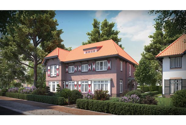 Half-vrijstaande Villa rechts