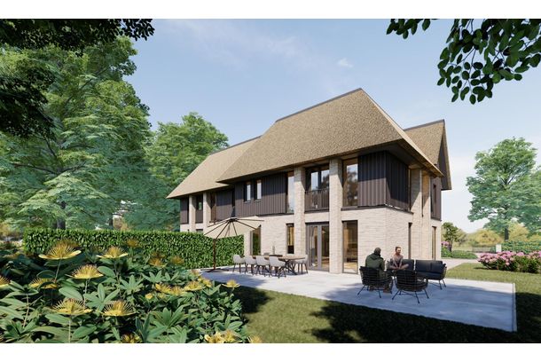 Helft van dubbele villa