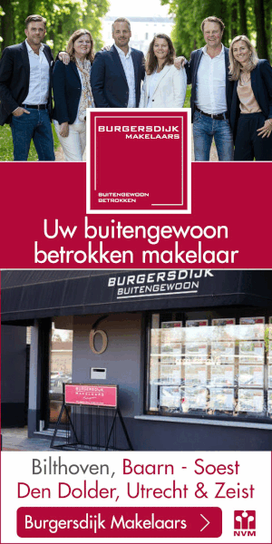Burgersdijk Makelaars - Uw buitengewoon betrokken makelaar - Bilthoven, Baarn Soest, Den Dolder, Utrecht & Zeist
